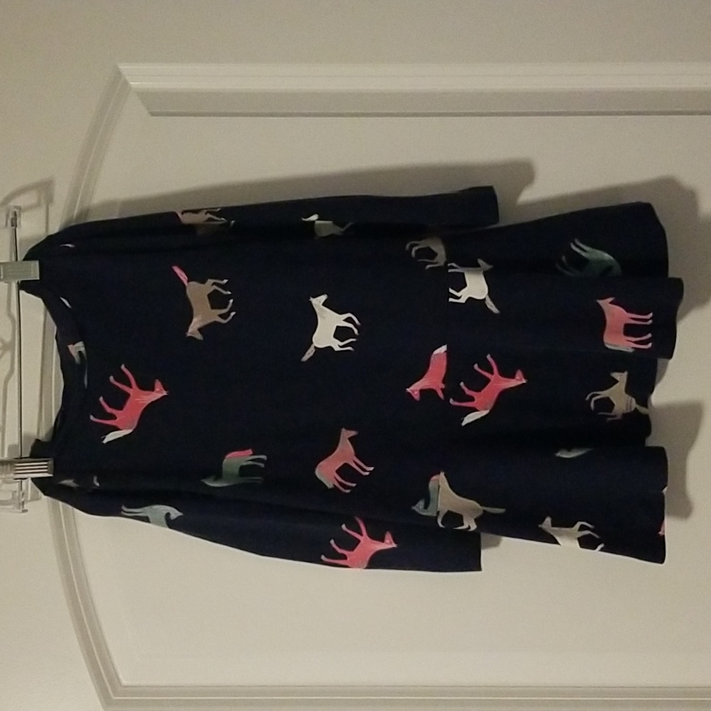 Joules Navy Horse Tunic (girls)